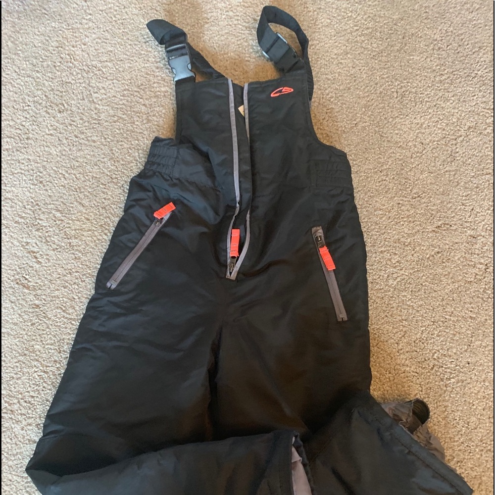 girls overall snowbib